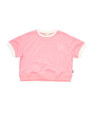 
                
                    Load image into Gallery viewer, Lennon Terry Tee Pink
                
            