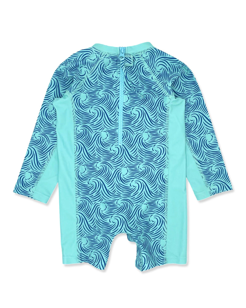 
                
                    Load image into Gallery viewer, Shorebreak L/S Baby Boy Surf Suit
                
            