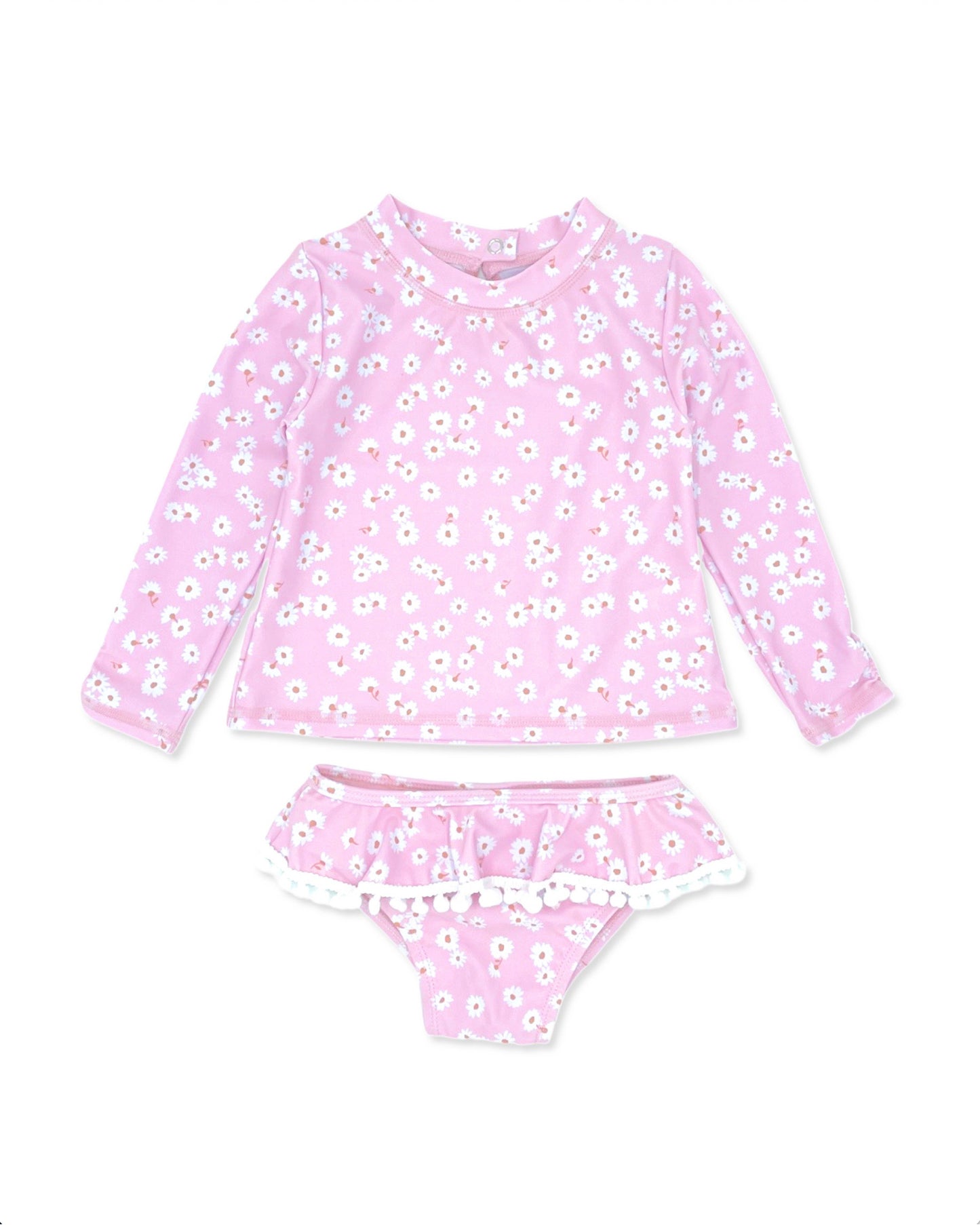 Load image into Gallery viewer, Sandy Toes Baby L/S Set Daisy

