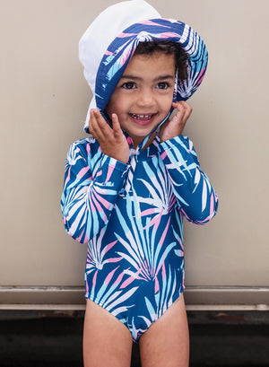 
                
                    Load image into Gallery viewer, WAVE CHASER BABY SURF SUIT
                
            