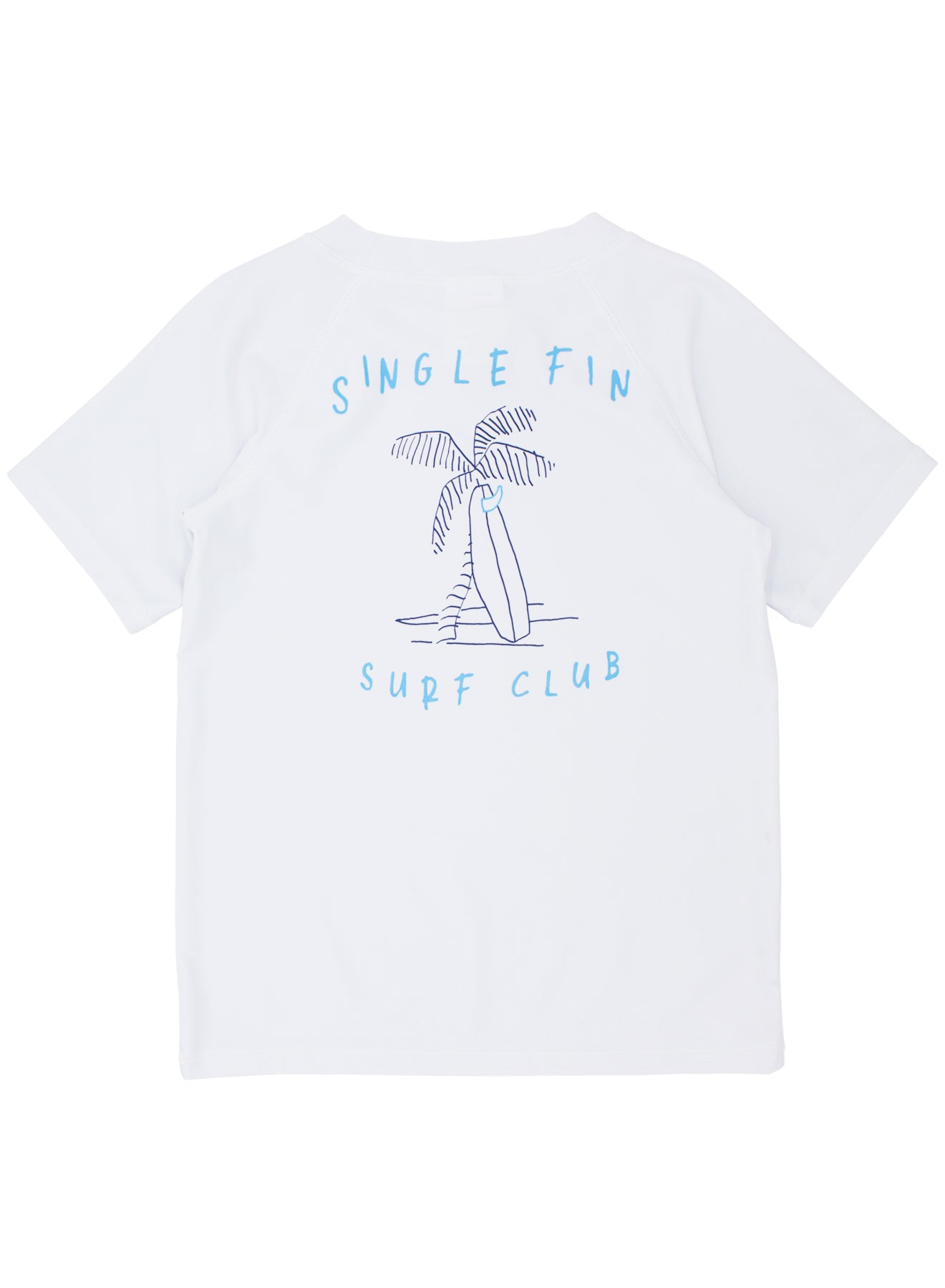 Load image into Gallery viewer, SINGLE FIN S/S BABY RASH TOP
